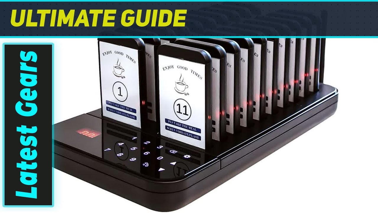 AGJ Restaurant Pager System: The Ultimate Wireless Calling Solution!