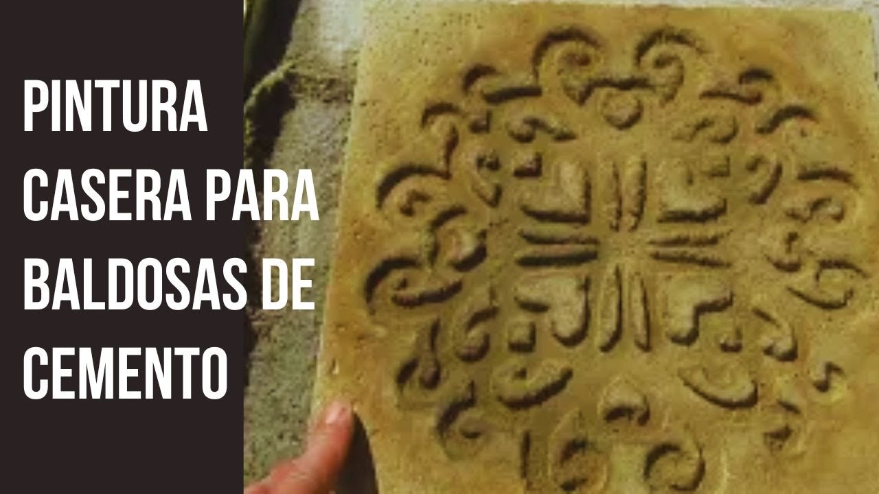 COMO hacer PINTURA CASERA para concreto casera Coloreado de losas y revoques con sulfato de hierro I