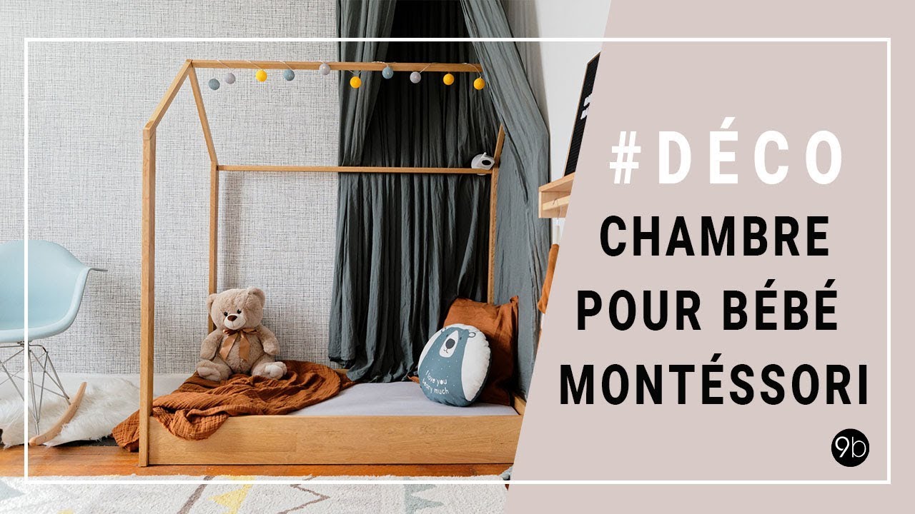 Aménager une chambre d'inspiration Montessori + baby room Tour