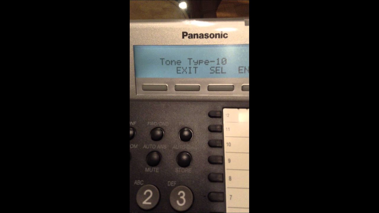Panasonic DT-343 Ring Tones