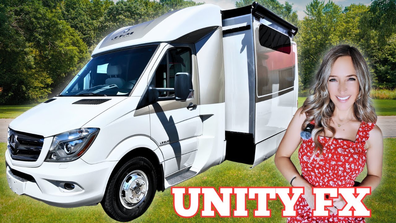 TOTAL LUXURY on Wheels! TWO Living Rooms in the Leisure Travel Vans Unity FX!