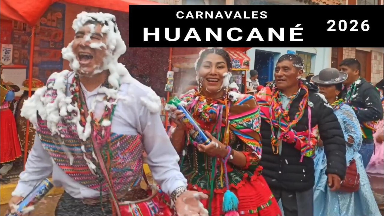 CARNAVAL HUANCANÉ LUNES 16 DE FEBRERO DEL 2026
