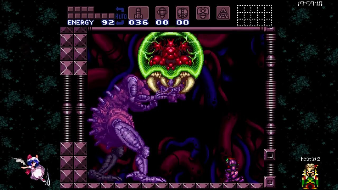 Super Metroid Z-Factor - Mother Brain + Escape