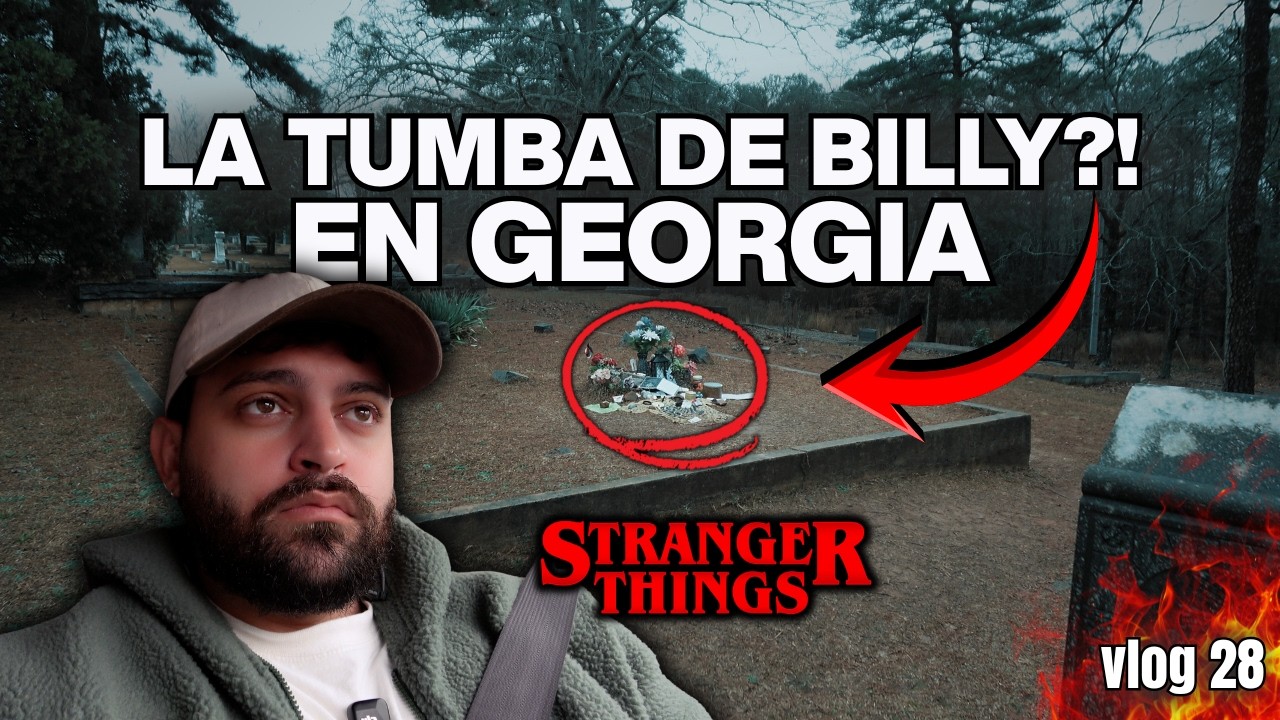 ENCONTRÉ EL CEMENTERIO DE STRANGER THINGS (BILLY & EDDIE) | Vlog 28