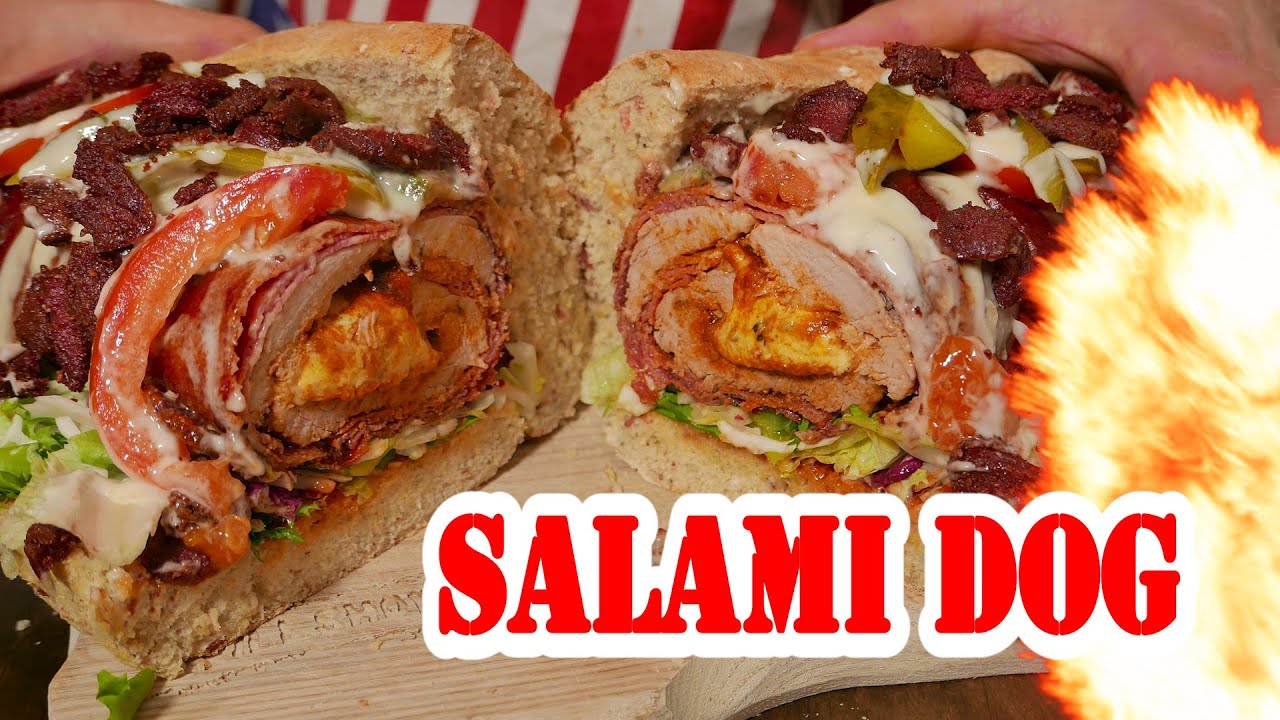 Ultimate Salami Dog - BBQ Grill Rezept Video - Die Grillshow 181