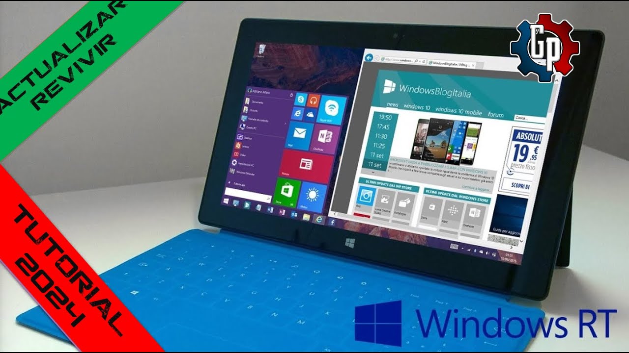 Actualizar / Revivir 📲Microsoft Surface RT 8.1 a Windows 10 RT📲 ¦ 💻GaryPC💻