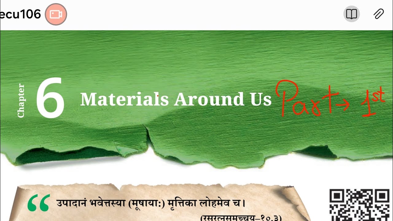 Class 6 ncert solution science part 1st explanation by KVS Studys. 
