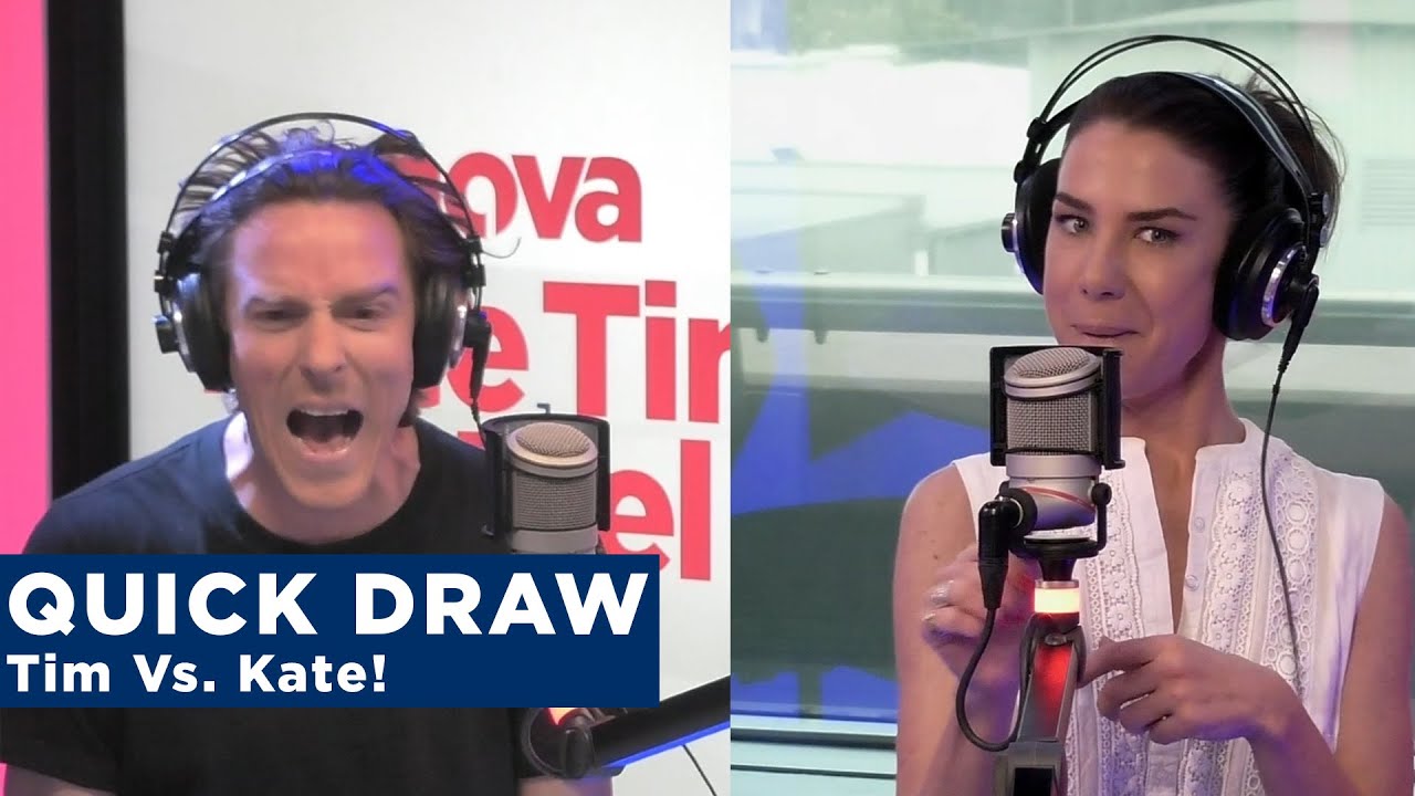 It Gets Really Intense When Kate And Tim Play Quick Draw
