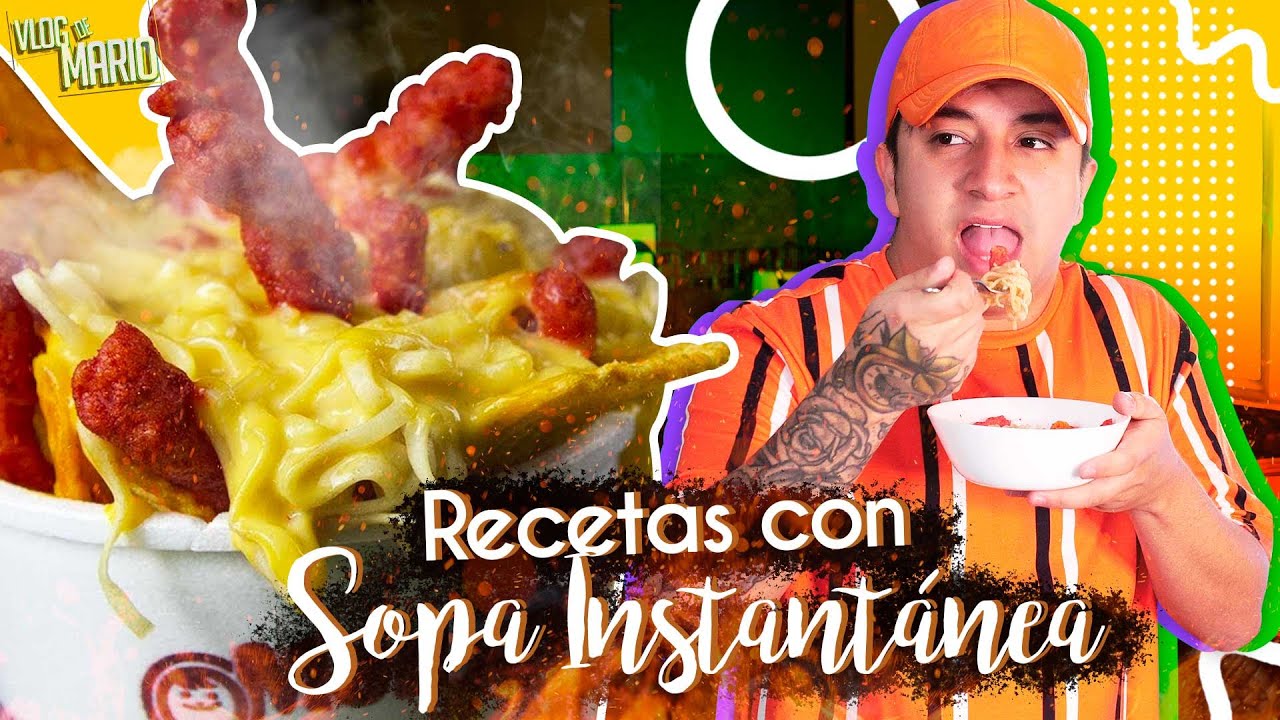 Probando las combinaciones más extrañas de sopas Maruchan