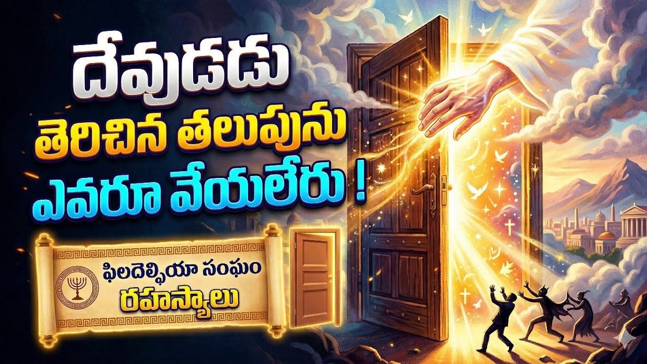 This is the church where God never makes a single mistake! 🏛️ | Mysteries of Philadelphia Church in Telugu
