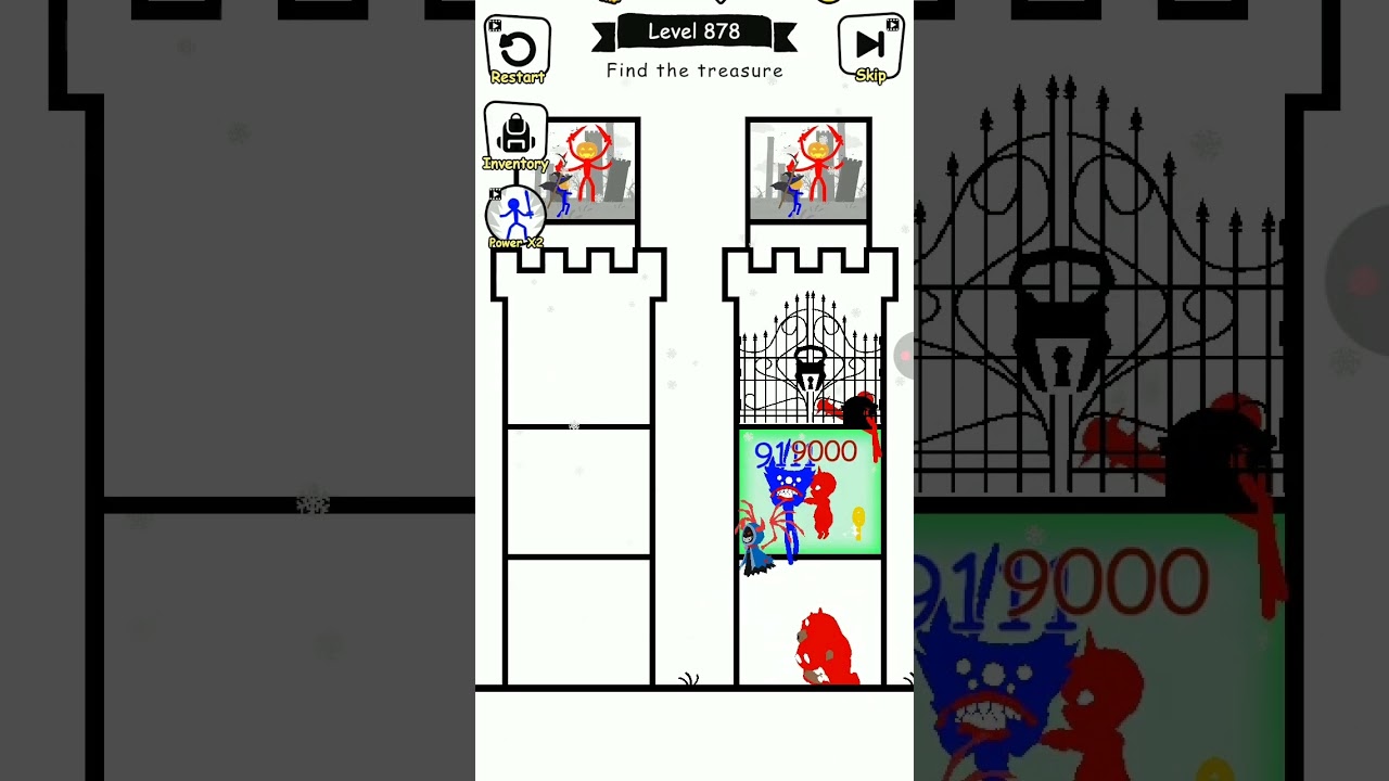 Stick War Hero Tower Defense Gameplay Walkthrough Level 878 #shorts #gaming #towerbattles