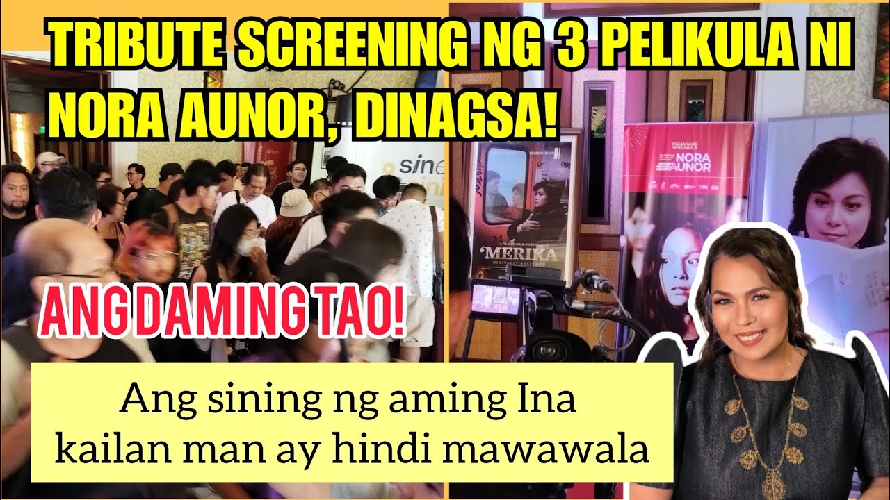 BUHAY NA BUHAY ANG SINING NI NORA AUNOR! 3 PELIKULA, DINUMOG!