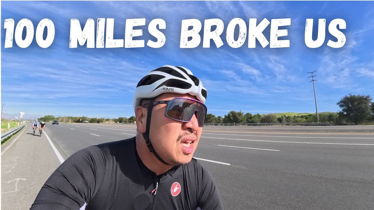 We thought we were ready for a 100-mile ride.. Dead wrong!