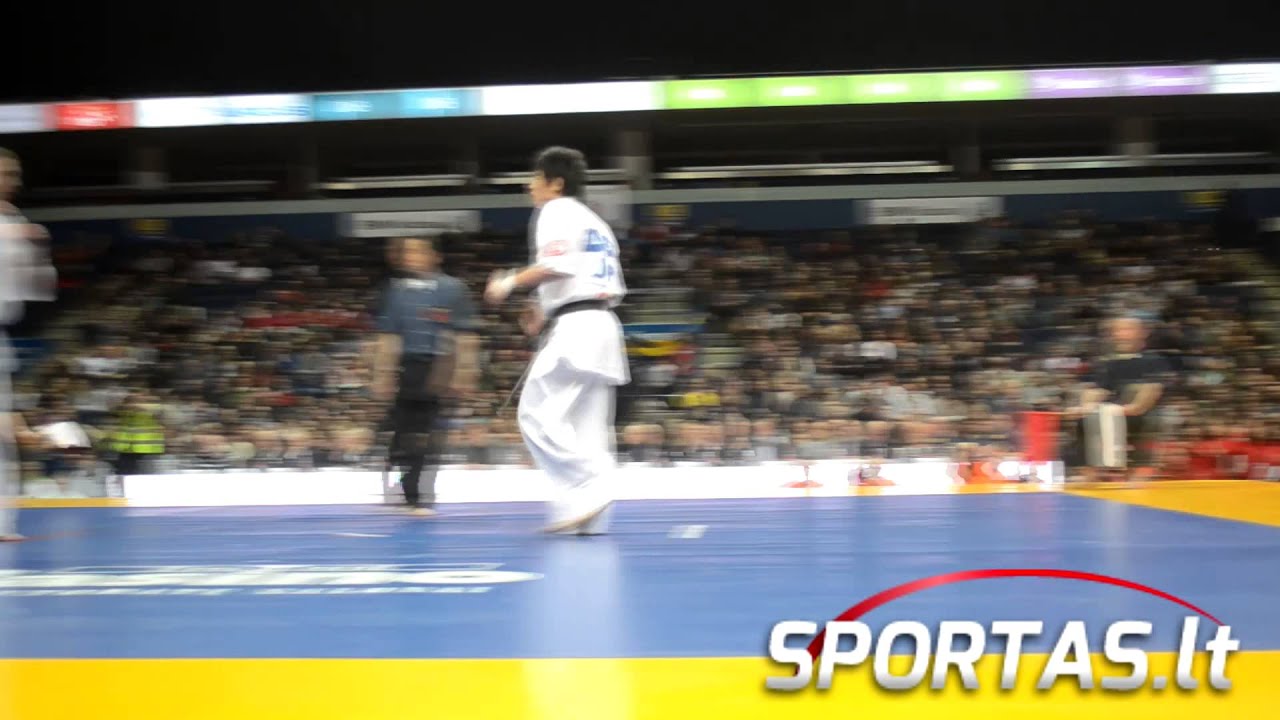 Pasaulio karate čempionate Vilniuje O.Procas iškovojo ausko medalį! Finalinė dvikova | HD