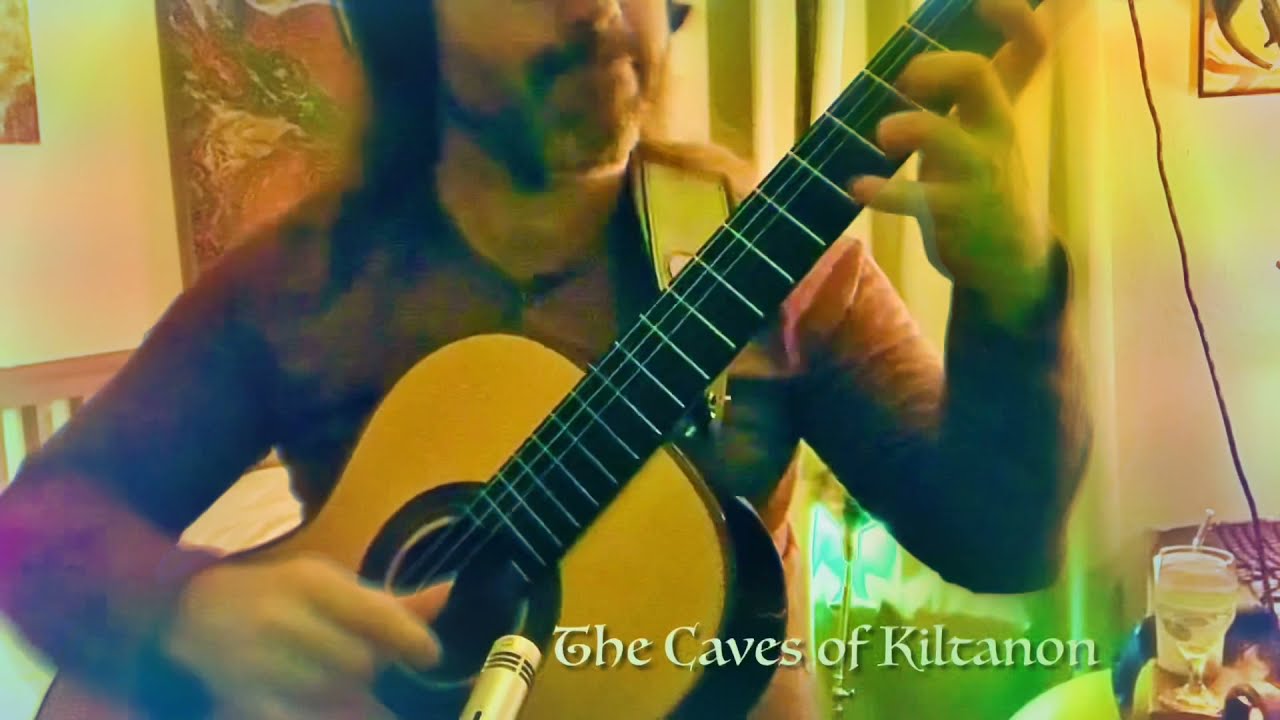 The Caves of Kiltanon - Irish Traditional Jig by Paddy Canny - DGDGCD Solo Celtic Guitar