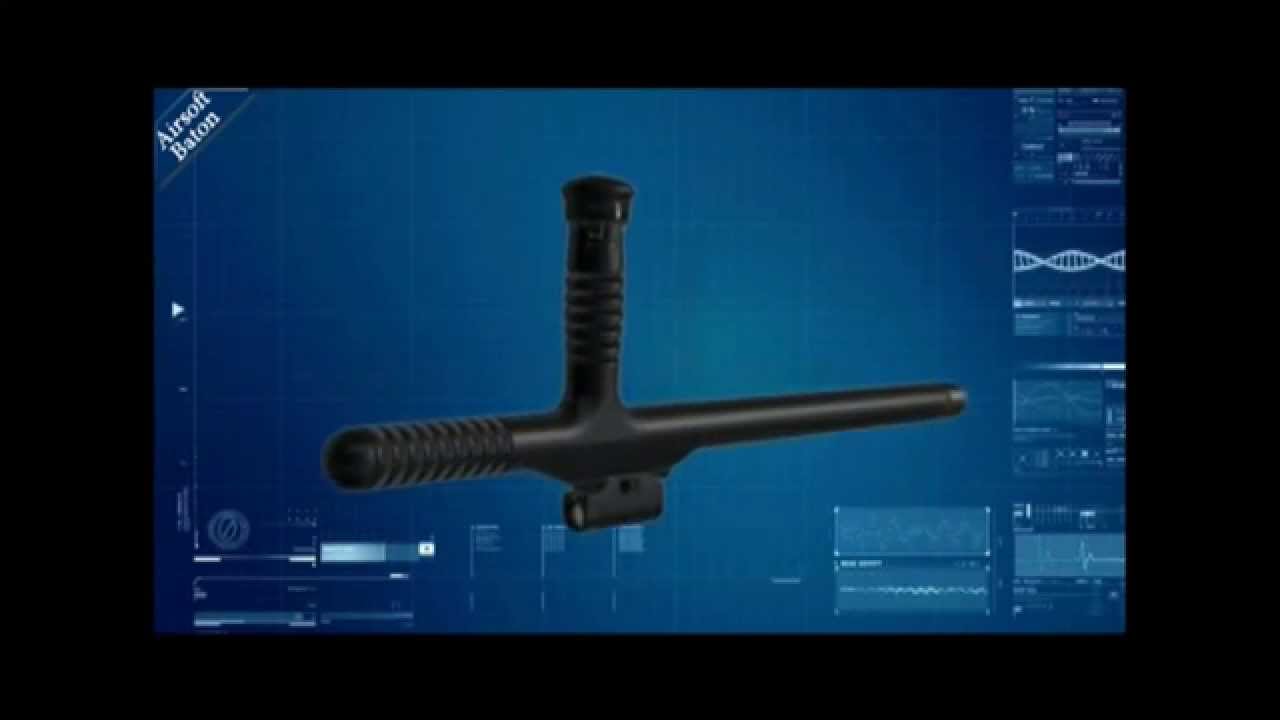 RAYSUN T-3 Multifunctional Airsoft Baton (Tonfa)