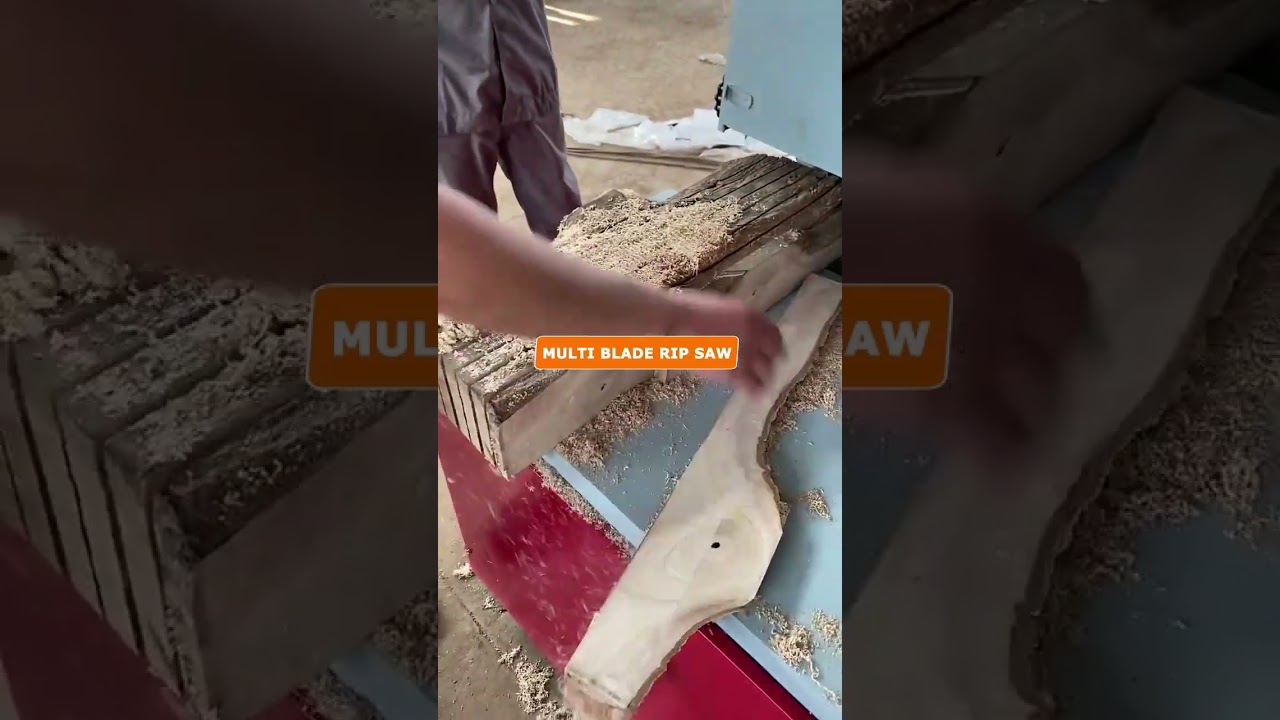 Chinese manufacturer multi blades rip saw ripping machine for sale