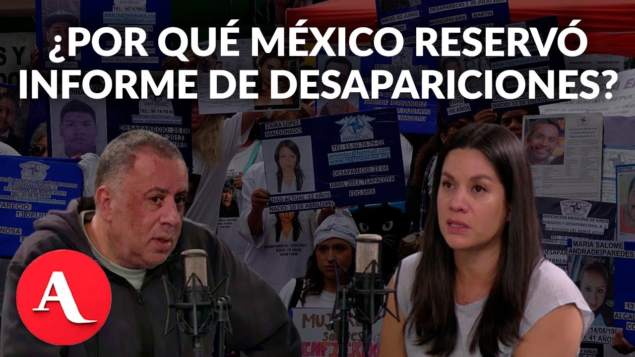 Jacobo Day&aacute;n y Lisa S&aacute;nchez analizan la activaci&oacute;n del art&iacute;culo 34 sobre desapariciones en M&eacute;xico