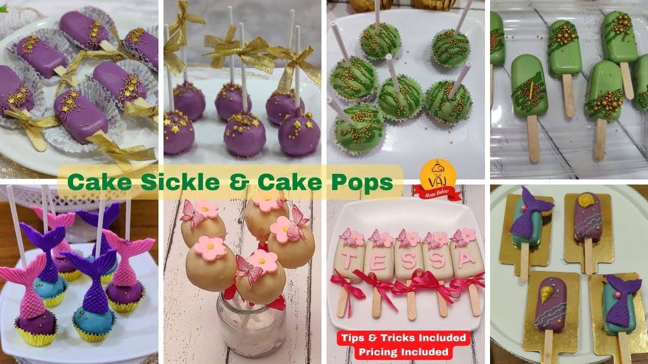 Cake Sickles & Cake Pops Recipe in Tamil | Tips & Tricks explained | Pricing Included #cakesicles