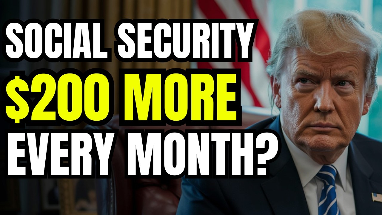 $200 MORE Per Month? New Social Security Proposal Explained