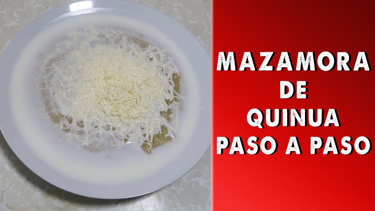 MAZAMORRA DE QUINUA CON LECHE PASO A PASO, FACIL, NUTRITIVA Y SALUDABLE, RECETA PERUANA
