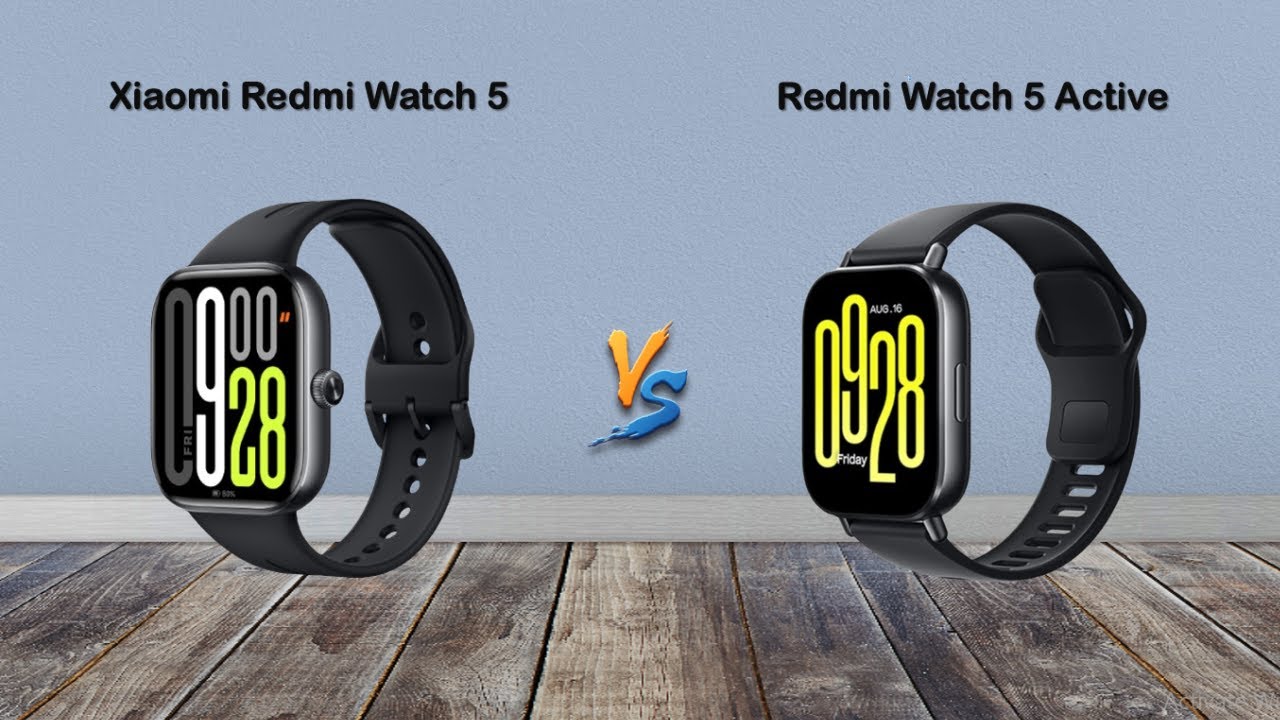 Xiaomi Redmi Watch 5 vs Redmi Watch 5 Active