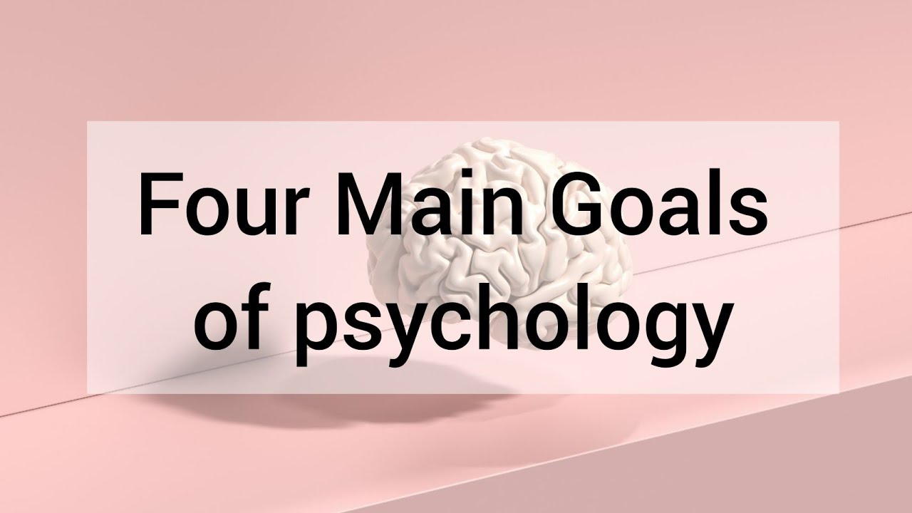 Four main goals of psychology|| chapter 3 || #psychology #psychologyfacts