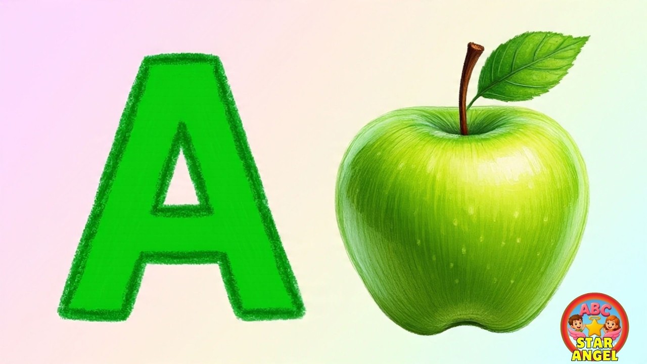 Песенка про алфавит ABC с движениями от А до Я. Развлечение для дошкольников.