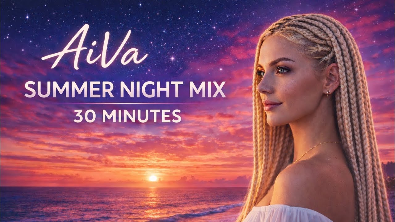 AiVa – Summer Night Mix (30 Minute Melodic EDM & Hook House Journey)