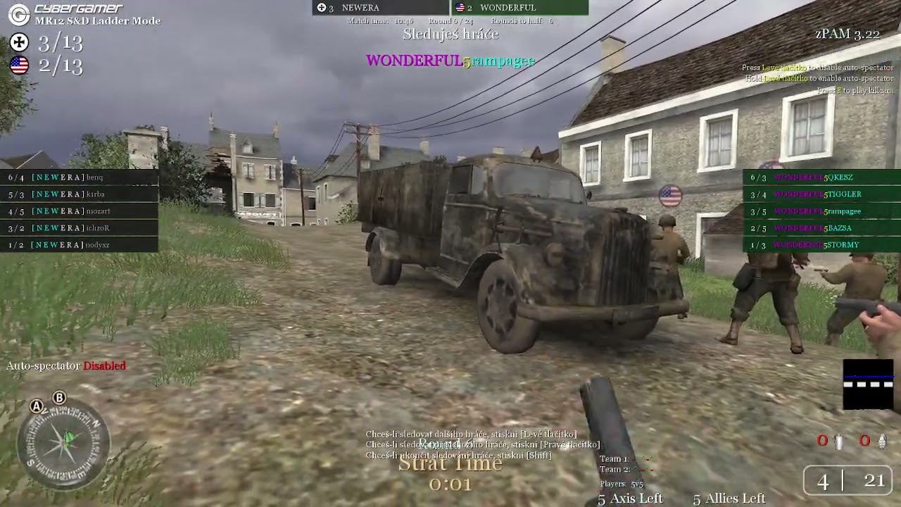 N E W E R A vs WONDERFUL5 TLSV LAN 1/8-Finals (1/3) Carentan CoD2