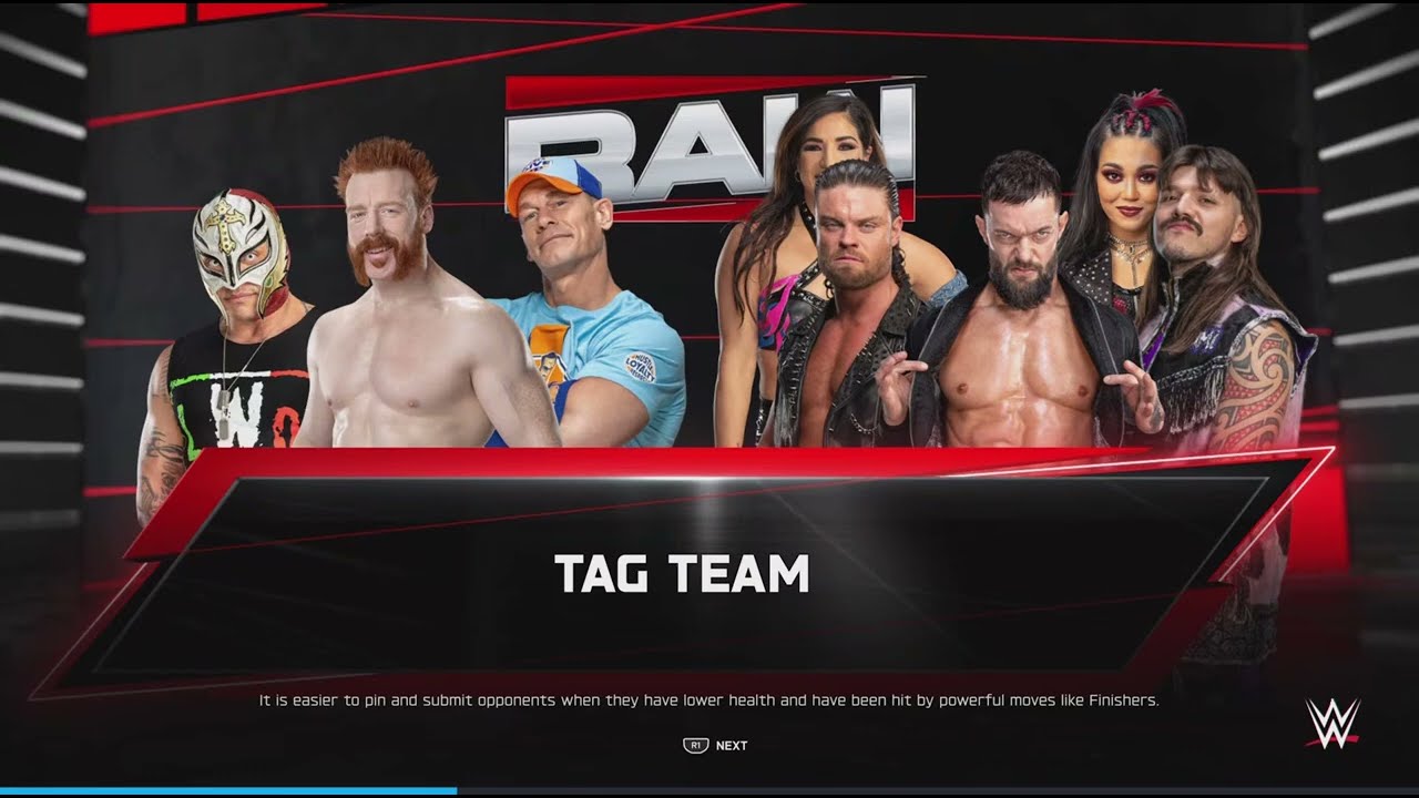John Cena and Rey Mysterio and Sheamus vs The Judgment Day