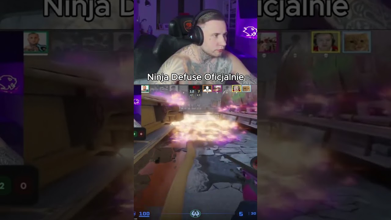 Ninja Defuse by Szeliga 😂  #twitch #viral