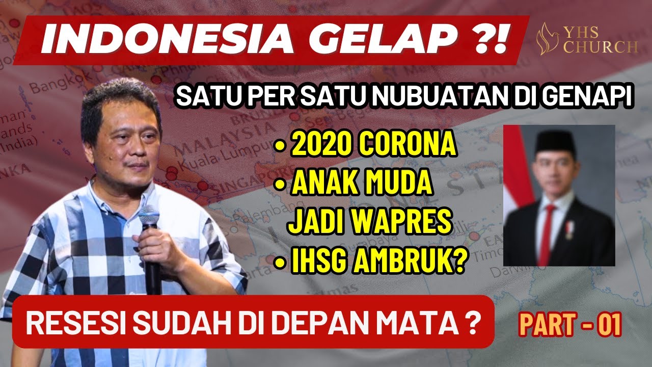 IHSG AMBRUK? RESESI SUDAH DI DEPAN MATA, INI KATA DAUD TONY : SATU PER SATU NUBUATAN SUDAH DIGENAPI