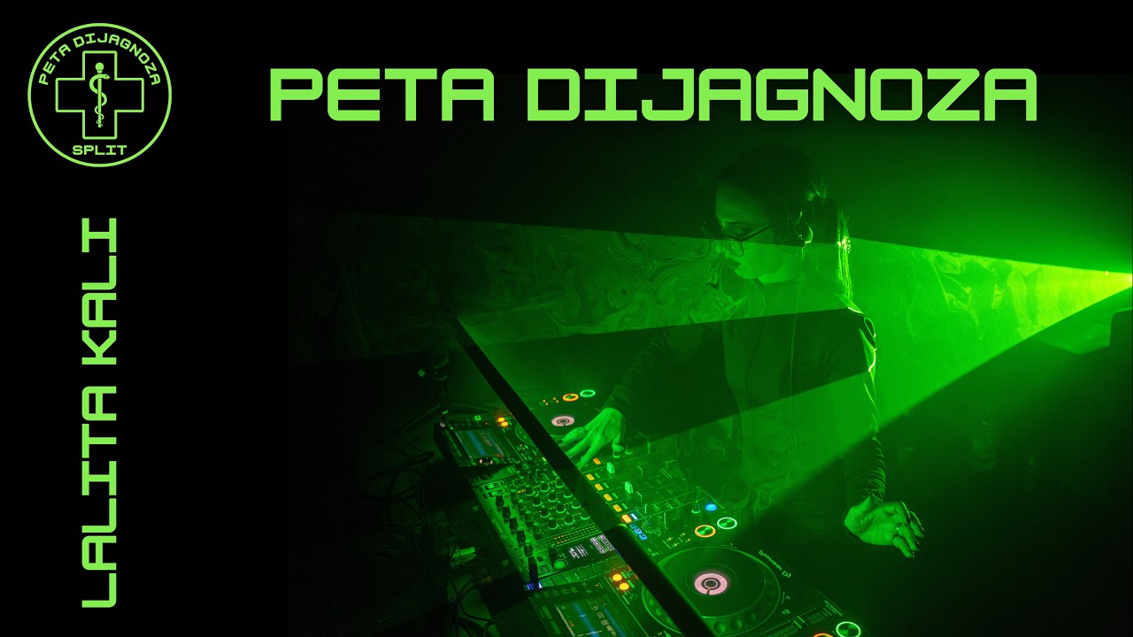 Peta Dijagnoza | Lalita Kali | Split, Croatia |  DJ Set at club Space 29.11.2025.