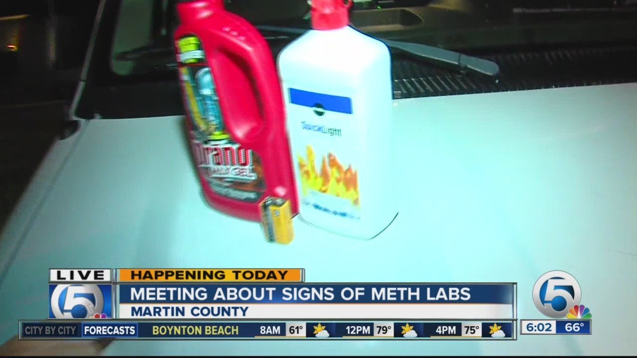 Martin Co. meeting to focus on meth labs