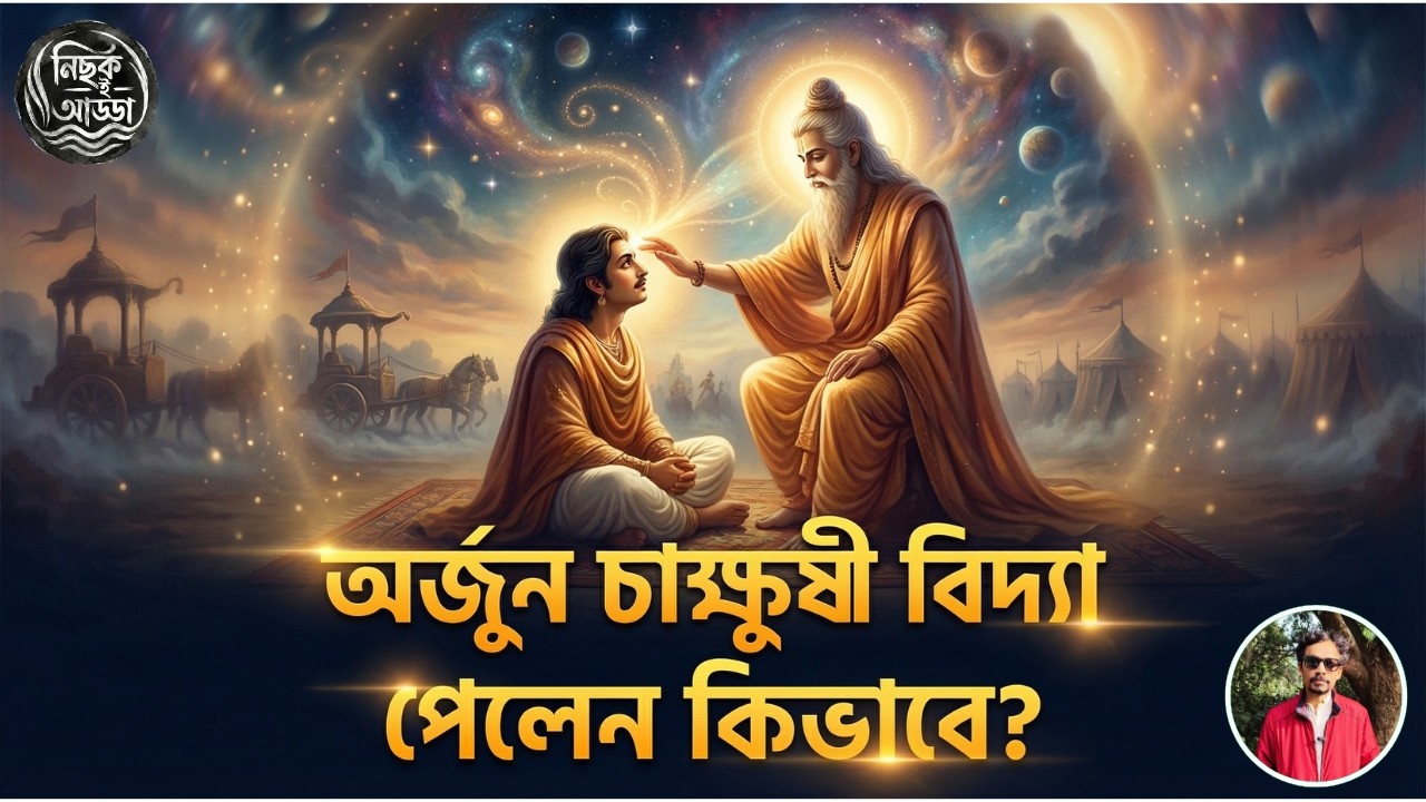 অর্জুন চাক্ষুষী বিদ্যা পেলেন কিভাবে? | Mahabharata Stories | Mythology Stories | Nichok e Adda