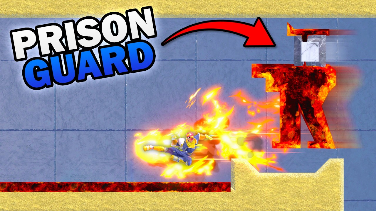 Crazy Prison Escape Challenge for Captain Falcon