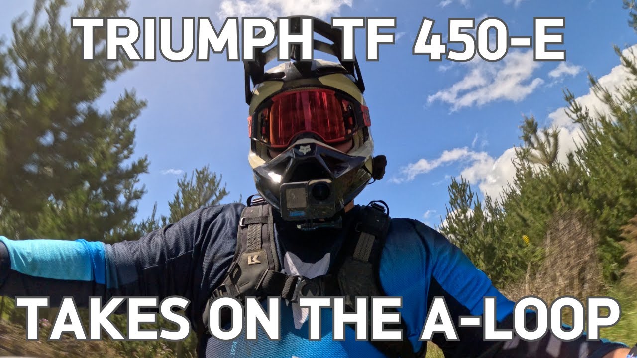 We Took the Triumph TF 450-E on the Glen Oroua A-Loop… | Hill Climb Carnage!