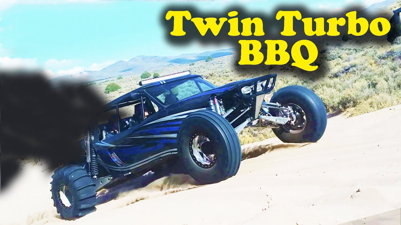Twin Turbo Corvette z06 1300hp Sand Rail - Starts on Fire