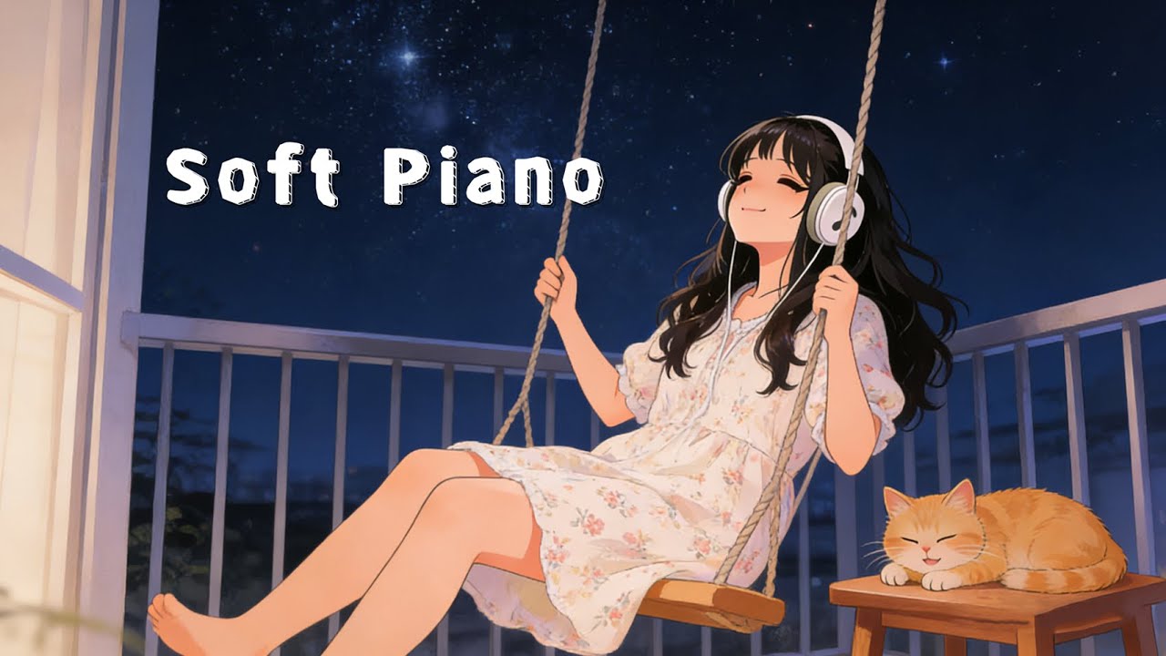 Soft Piano Music🌠60 Minutes | Nighttime Relaxation