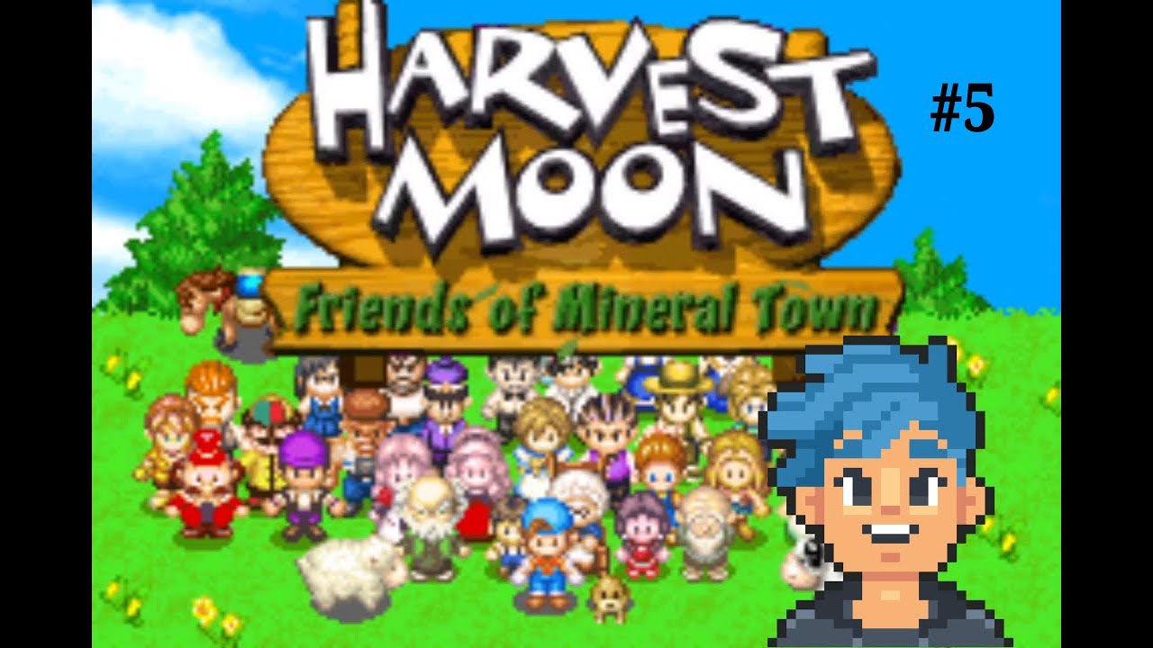 Harvest Moon Friends of Mineral Town (GBA) – Spring Y1 Day 18–20 |  No Commentary Gameplay