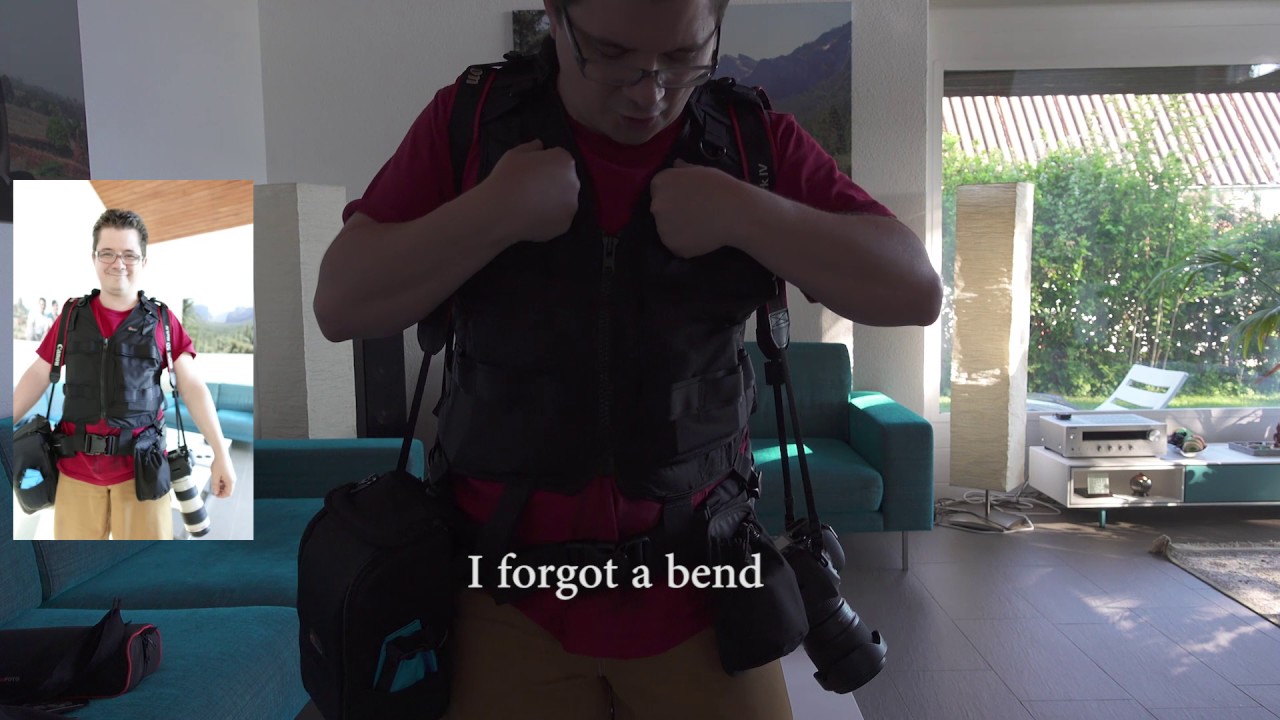 Unboxing and Testing Lowepro Technical Vest, Belt and Lens Exchange Case 200 AW
