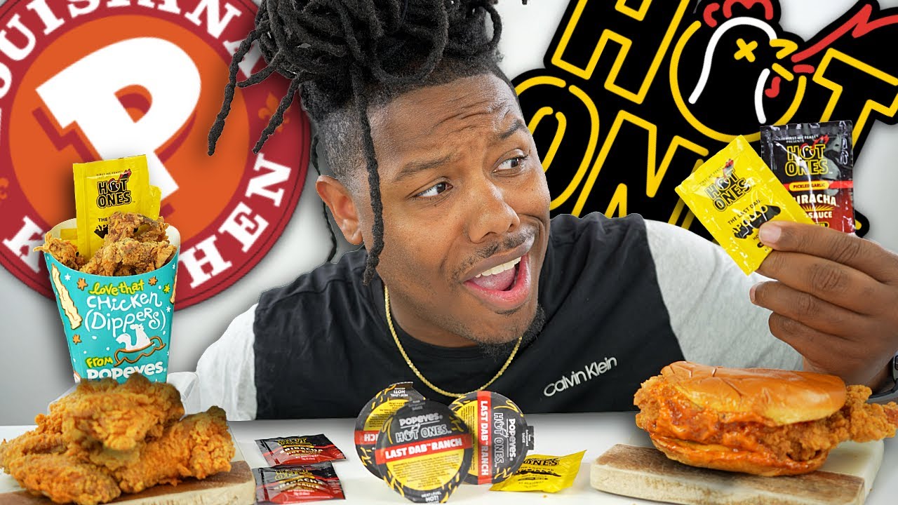 Popeyes NEW Hot Ones Menu | This Is ACTUALLY HOT...