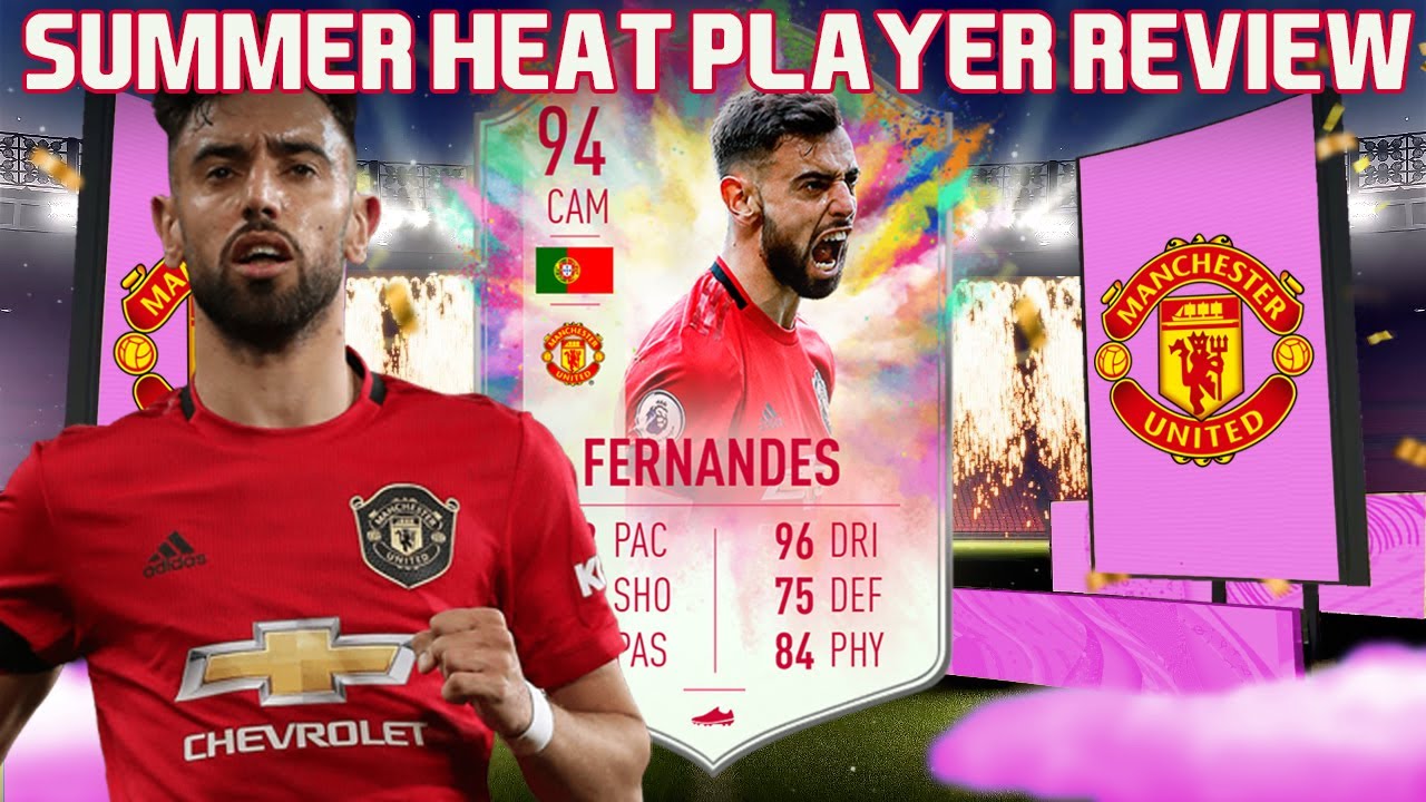 WE GOT HIM! 94 SUMMER HEAT BRUNO FERNANDES PLAYER REVIEW! FIFA 20 ULTIMATE TEAM