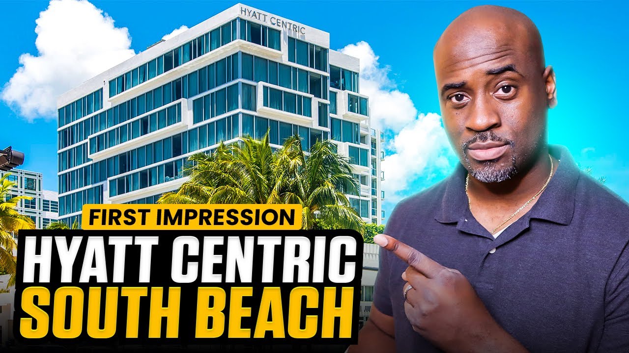 Visiting the Hyatt Centric South Beach!!!!