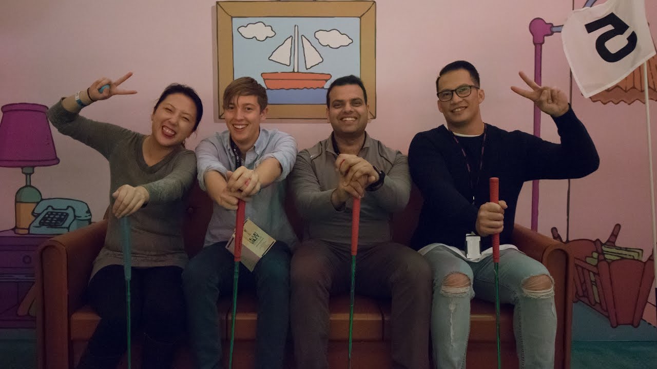 Mini-Golf Team Social Event - Commercial Finance - 21 June 2017 (Wednesday)
