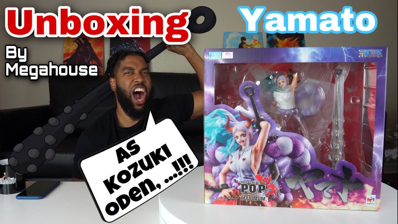 Распаковка One Piece — ПРЕКРАСНАЯ фигурка Ямато от Megahouse | Серия «Портрет пиратов» Wa-Maximum