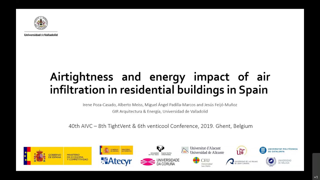 Airtightness and energy impact of air infiltration in resi buildings in Spain (I. Poza-Casado, ES)
