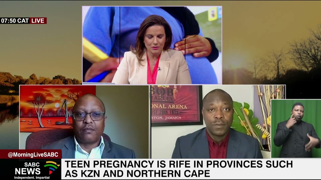 Concerns over rising rates of teenage pregnancy particularly in KZN, N. Cape