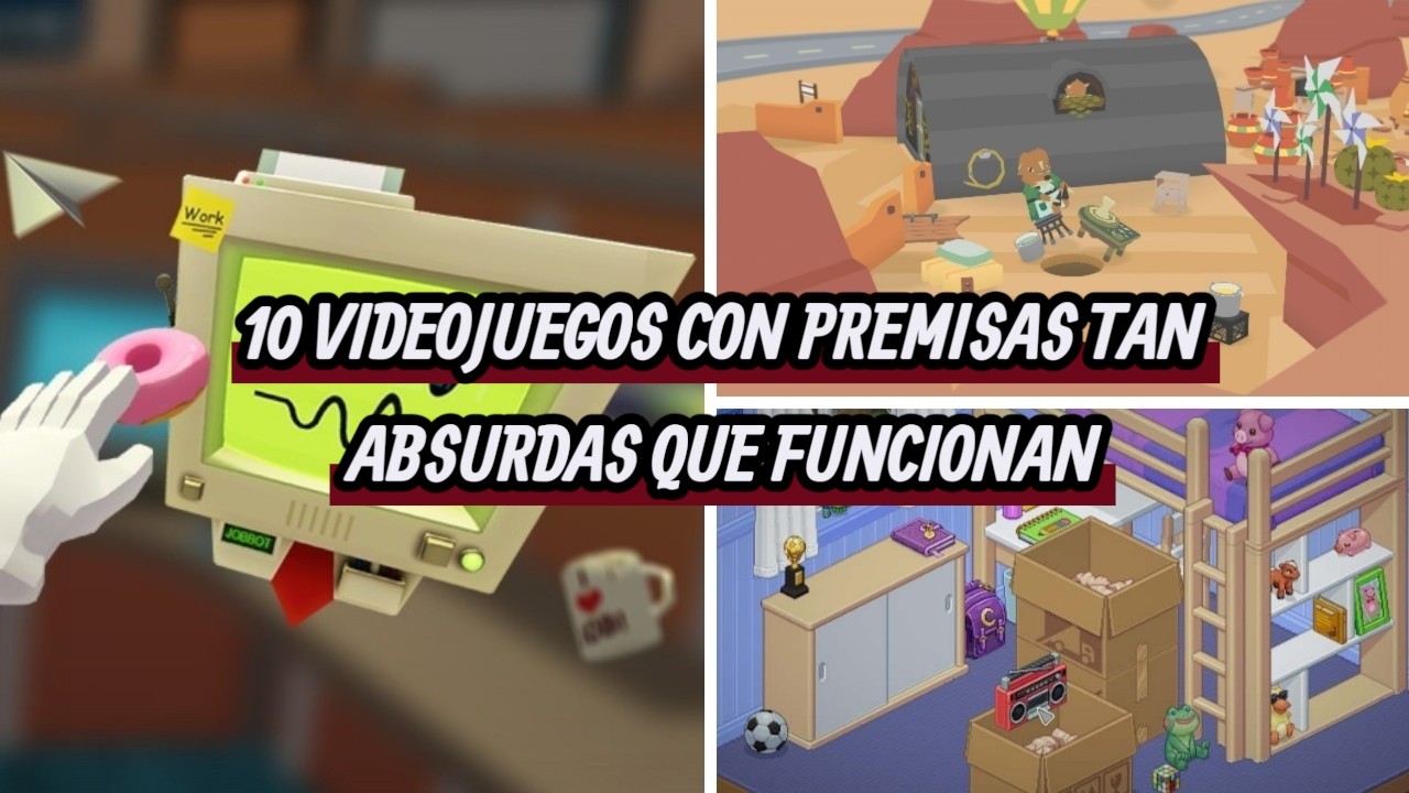 Videojuegos con PREMISAS TAN ABSURDAS que FUNCIONAN